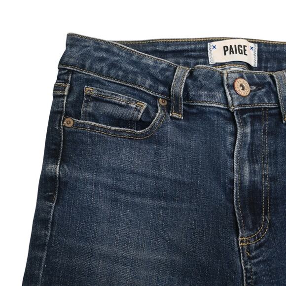 PAIGE Womens 26 Hoxton Ankle Distressed Jean - Picture 6 of 11